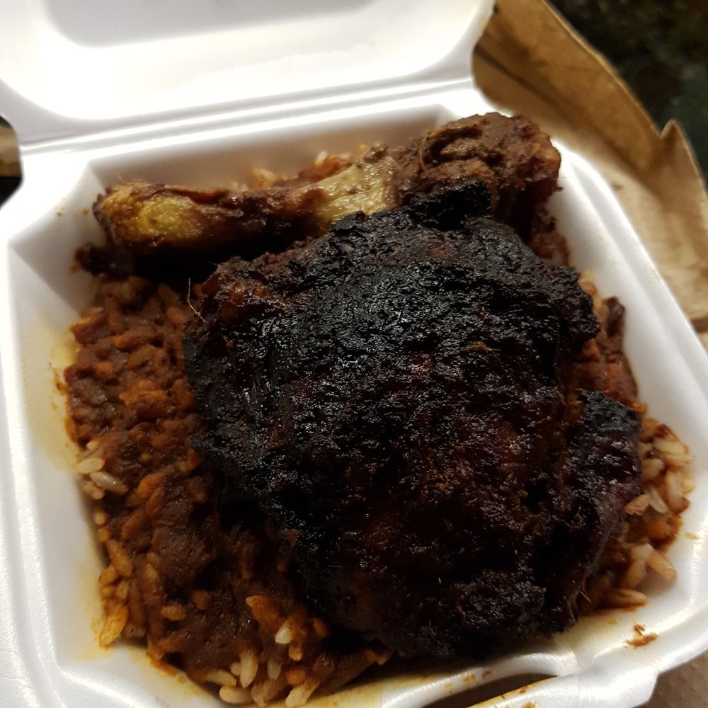 Jerk King - Jerk chicken & rice (small) - Caribbean Near Me - Toronto, Ontario Jerk King - Jerk chicken & rice (small) - Caribbean Near Me - Toronto, Ontario