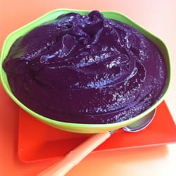 Casca Açaí é Aqui - 700 ml de açaí tradicional, com xarope de guaraná e banana batida! Delicioso!