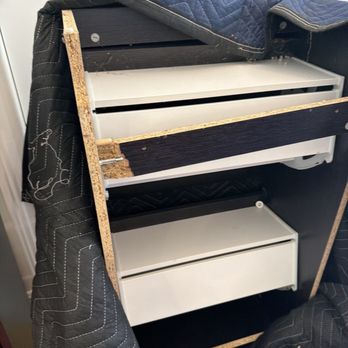 Move Happy - broken shoe rack - Movers Near Me - Los Angeles, California Move Happy - broken shoe rack - Movers Near Me - Los Angeles, California