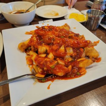 Korean Noodle House - Chili shrimp - Korean Near Me - Flushing, New York