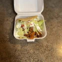 Taqueria Monarca - Gordita Al Pastor. Excellent flavor!