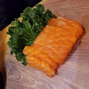 Akino - Beautifully plated salmon sashimi - Sushi Bars Near Me - Elmhurst, New York Akino - Beautifully plated salmon sashimi - Sushi Bars Near Me - Elmhurst, New York
