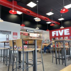 Five Guys - This day calls for a burger... all the way!