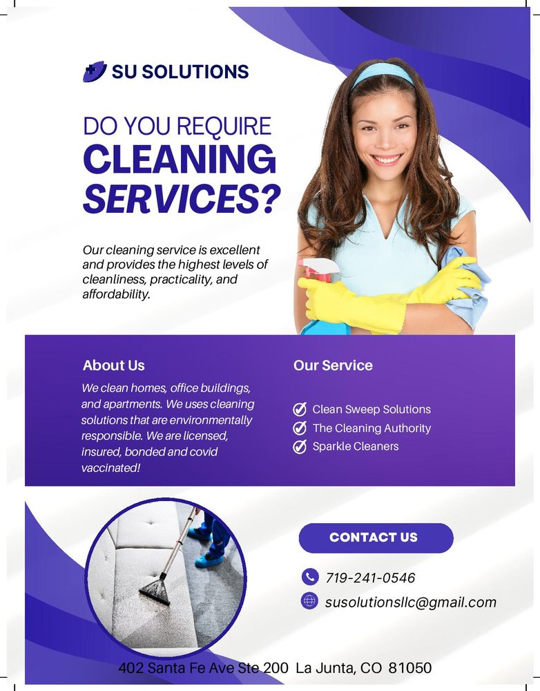 SU SOLUTIONS Updated July 2024 Request a Quote 402 Santa Fe Ave