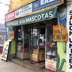 El Paraíso de las Mascotas - Fachada de la tienda.