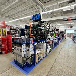 Outdoor equipment, painting supplies, hardware, etc.