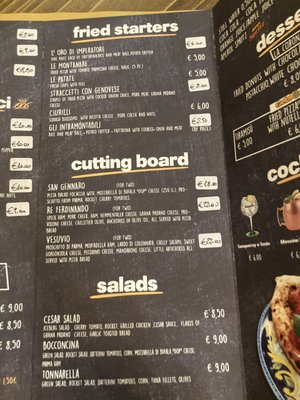 Menu photo 3 Pizzeria Imperatore 1906 Naples, NA