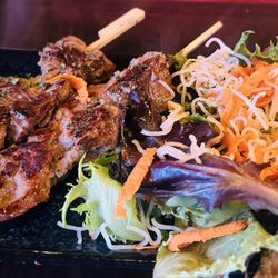My friend raved about the steak skewers from their Happy Hour menu