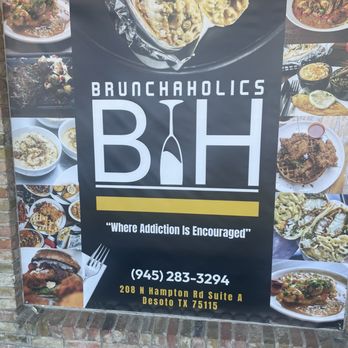 Brunchaholics - a advertisement / flyer - Soul Food Near Me - DeSoto, Texas Brunchaholics - a advertisement / flyer - Soul Food Near Me - DeSoto, Texas