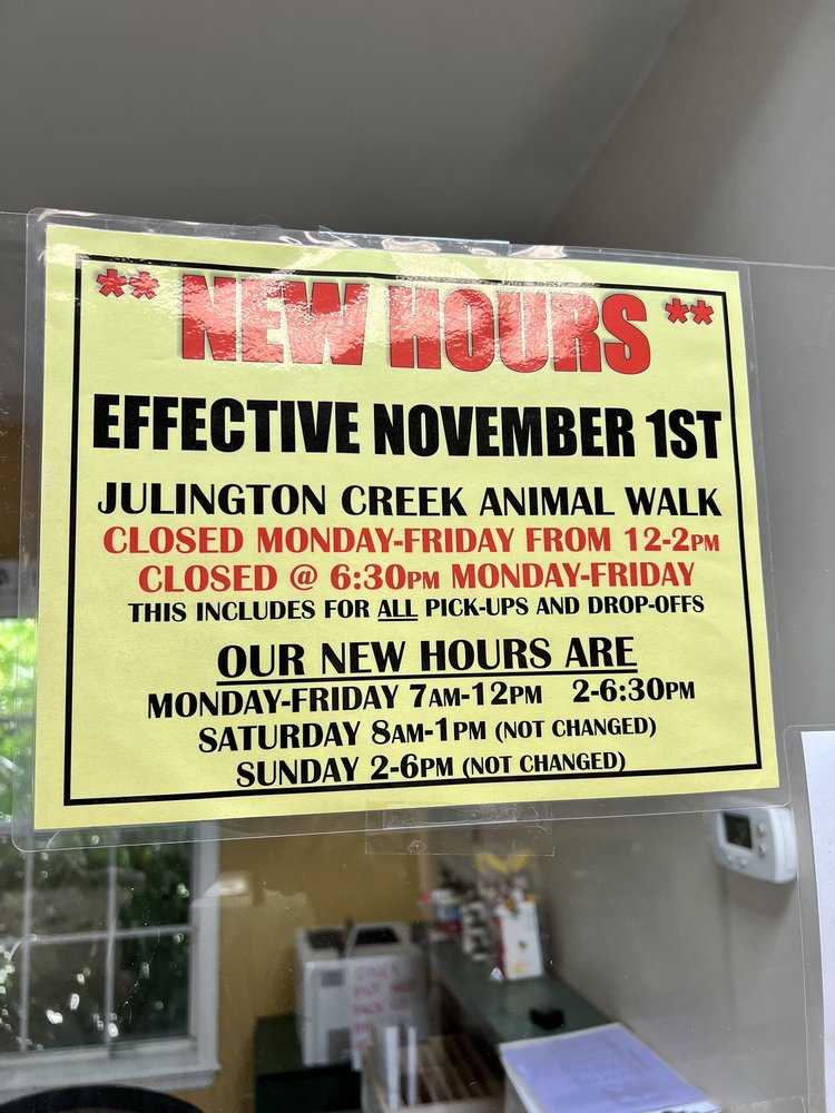 Julington Creek Animal Walk Image