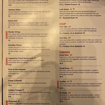 Ben Thai Cafe - Entrees - Thai Near Me - San Francisco, California
