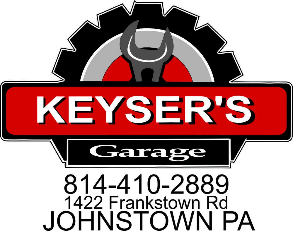 KEYSER’S GARAGE Updated August 2024 1422 Frankstown Rd, Johnstown
