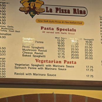 La Pizza Rina - June 15, 2026 Pasta Specials and Vegetarian Pasta - Italian Near Me - Honolulu, Hawaii La Pizza Rina - June 15, 2026 Pasta Specials and Vegetarian Pasta - Italian Near Me - Honolulu, Hawaii