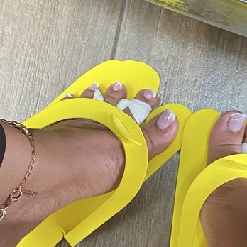 Bright Nails & Spa - Regular french pedicure - Skin Care Near Me - New York, New York Bright Nails & Spa - Regular french pedicure - Skin Care Near Me - New York, New York