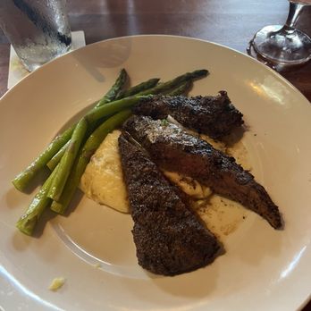 Seasons 52 - Wood-Grilled Kona-Crusted Lamb Loin - New American Near Me - Raleigh, North Carolina Seasons 52 - Wood-Grilled Kona-Crusted Lamb Loin - New American Near Me - Raleigh, North Carolina