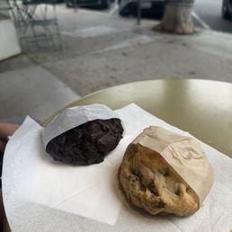 Double Dark Chocolate Chip Cookie and Two Chip Chocolate Chip Cookie Double Dark Chocolate Chip Cookie and Two Chip Chocolate Chip Cookie