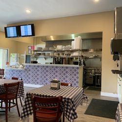 Casablanca Mediterranean Grill - Shot of the kitchen.