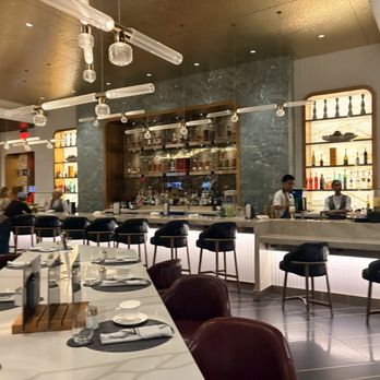 Delta One Lounge - Inside bar area - Airport Lounges Near Me - Los Angeles, California