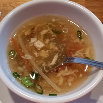 Tasty Thai - Free Hot & sour soup that you get before your entree - Thai Near Me - Bellevue, Washington