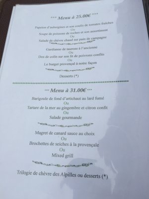 Menu photo 1 L'Olivade Saint-Rémy-de-Provence, 13
