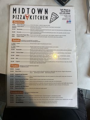 Menu photo 3 Midtown Pizza Kitchen Montgomery, AL Menu photo 3 Midtown Pizza Kitchen Montgomery, AL
