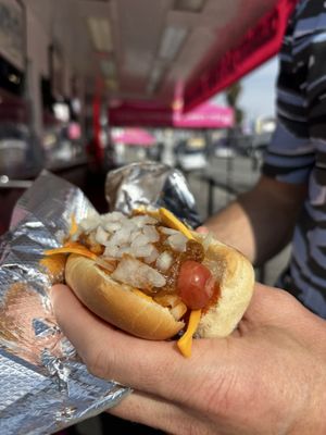 Pink's Hot Dogs by null