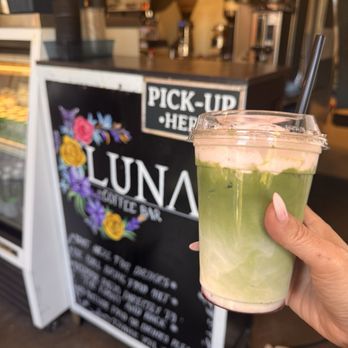 Luna Coffee Bar - Strawberry Matcha - Coffee & Tea Near Me - Cayucos, California