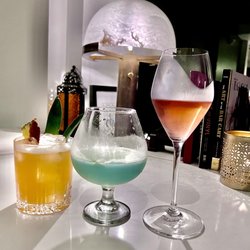 From left to right ~ Hoodwinked, Midnight Morocco, and Rosé