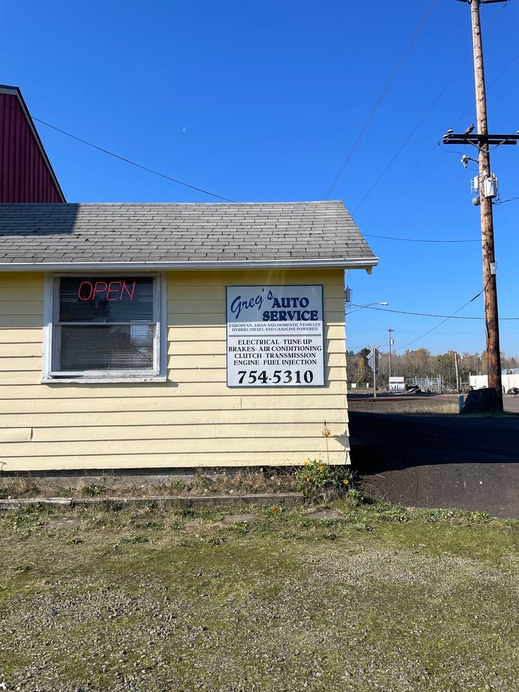 GREG’S AUTO SERVICE Updated August 2024 440 SW Wake Robin Ave