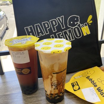 Happy Lemon - Okinawa Milk Tea and Freshly Squeezed Lemon Black Tea - Bubble Tea Near Me - Tucson, Arizona Happy Lemon - Okinawa Milk Tea and Freshly Squeezed Lemon Black Tea - Bubble Tea Near Me - Tucson, Arizona