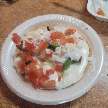 Tacos Los Compadres - Lil piece of fish. Very disappointing. - Mexican Near Me - Riverside, California