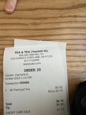Tea & Tea (Yamhill St) by null