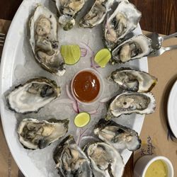 Restaurante Las Playas - Oyster on a half shell