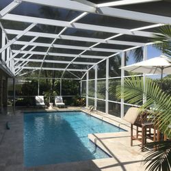 Quality Screen Enclosures  - Lanai full re-screen.