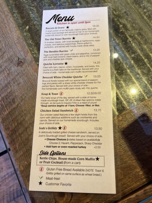 Menu photo 1 The Coffee Pot Bakery Cafe Bozeman, MT Menu photo 1 The Coffee Pot Bakery Cafe Bozeman, MT