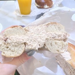 Tuna Salad On a Bagel Tuna Salad On a Bagel