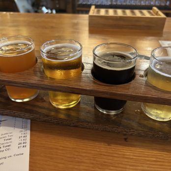 Twin Leaf Brewery - Flight - Breweries Near Me - Asheville, North Carolina Twin Leaf Brewery - Flight - Breweries Near Me - Asheville, North Carolina