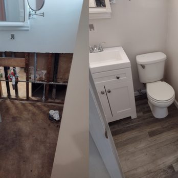 Powell Handyman and Home Improvement Services - a bathroom being remodeled - General Contractors Near Me Powell Handyman and Home Improvement Services - a bathroom being remodeled - General Contractors Near Me