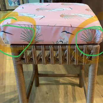 East Coast Upholstery - Poor workmanship. - Furniture Reupholstery Near Me - Beaufort, South Carolina East Coast Upholstery - Poor workmanship. - Furniture Reupholstery Near Me - Beaufort, South Carolina
