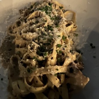 Cebada Rooftop - Truffled fried oyster pasta - Wine Bars Near Me - Coral Gables, Florida Cebada Rooftop - Truffled fried oyster pasta - Wine Bars Near Me - Coral Gables, Florida