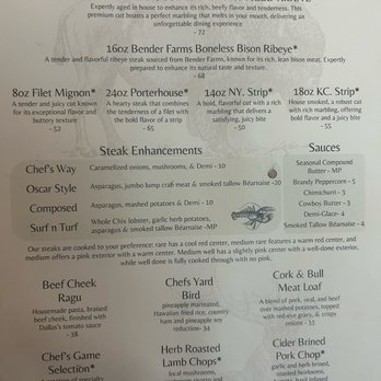 Cork & Bull Chophouse - Menu - Steakhouses Near Me - Chesapeake, Virginia Cork & Bull Chophouse - Menu - Steakhouses Near Me - Chesapeake, Virginia