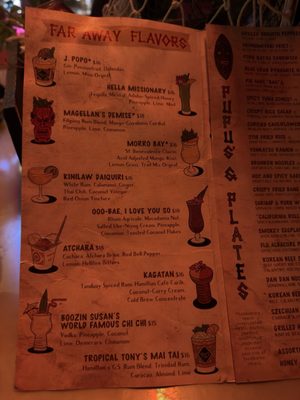 Menu photo 1 The Grass Skirt San Diego, CA Menu photo 1 The Grass Skirt San Diego, CA