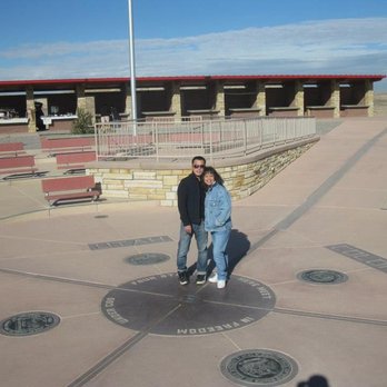 Utah State of - 04.27.19 Four Corners Monument - I'm in CO, he's in UT [12/6/12] - Parks Near Me - Hurricane, Utah
