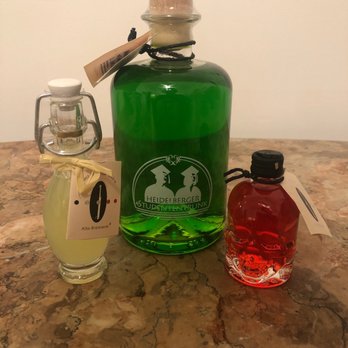 Alte Brennerei - Limoncello, melon liquor and absinthe - Beer, Wine & Spirits Near Me - Heidelberg, BW