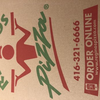 Regino's Pizza - The box - Pizza Near Me - Markham, Ontario