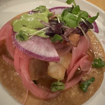 Fresco Cocina - Crispy pork belly taco - Tacos Near Me - Carlsbad, California Fresco Cocina - Crispy pork belly taco - Tacos Near Me - Carlsbad, California