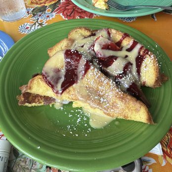 The Flying Biscuit Cafe - Egg-Stravaganza (picture is only the french toast) - Breakfast & Brunch Near Me - Atlanta, Georgia The Flying Biscuit Cafe - Egg-Stravaganza (picture is only the french toast) - Breakfast & Brunch Near Me - Atlanta, Georgia