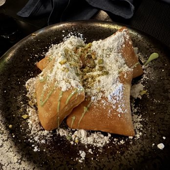 Kenji Omakase - Pistachio matcha beignets - Japanese Near Me - New Orleans, Louisiana Kenji Omakase - Pistachio matcha beignets - Japanese Near Me - New Orleans, Louisiana