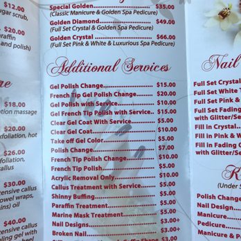 Golden Nails - Prices 2019 - Nail Salons Near Me - Rancho Cucamonga, California Golden Nails - Prices 2019 - Nail Salons Near Me - Rancho Cucamonga, California