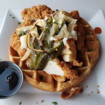 Bru's Wiffle - Chicken on Fire - Breakfast & Brunch Near Me - Santa Monica, California